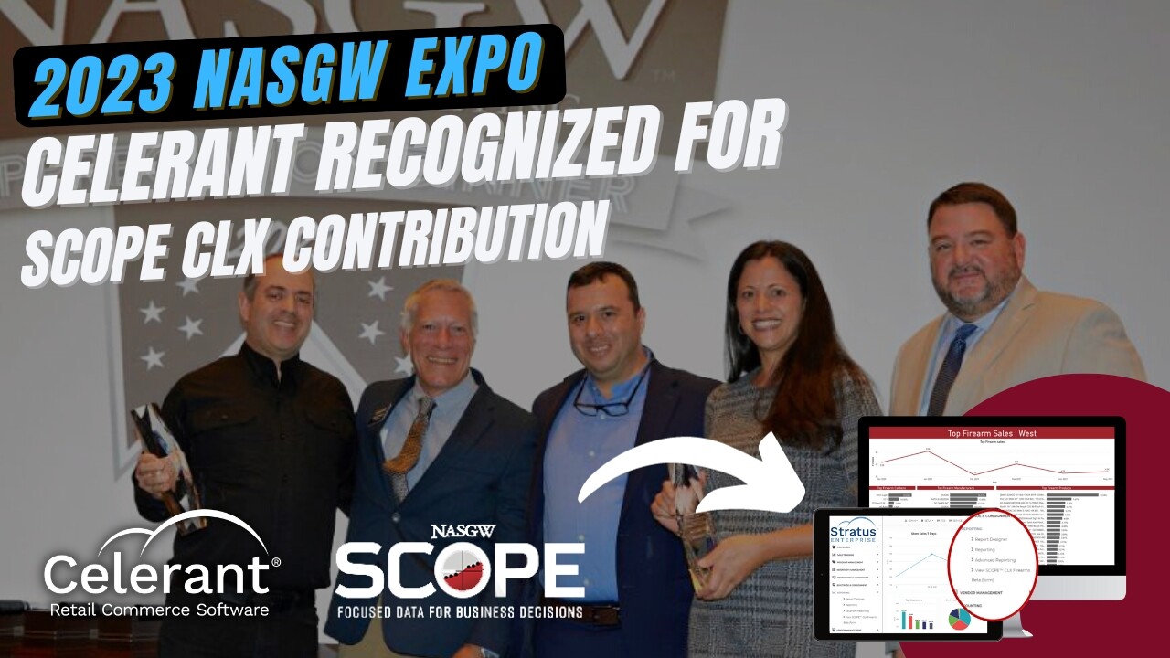 Celerant Awarded Top Contributor to SCOPE CLX Program by NASGW