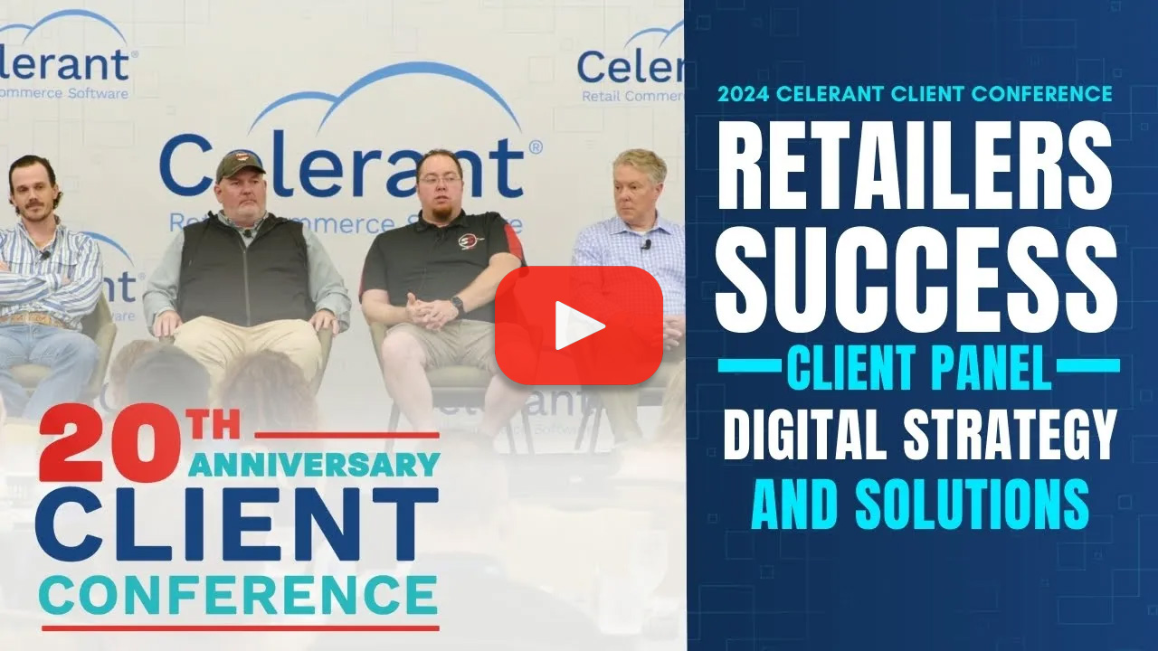 Celerant Client Conference Retail Success Panel Stories 2024