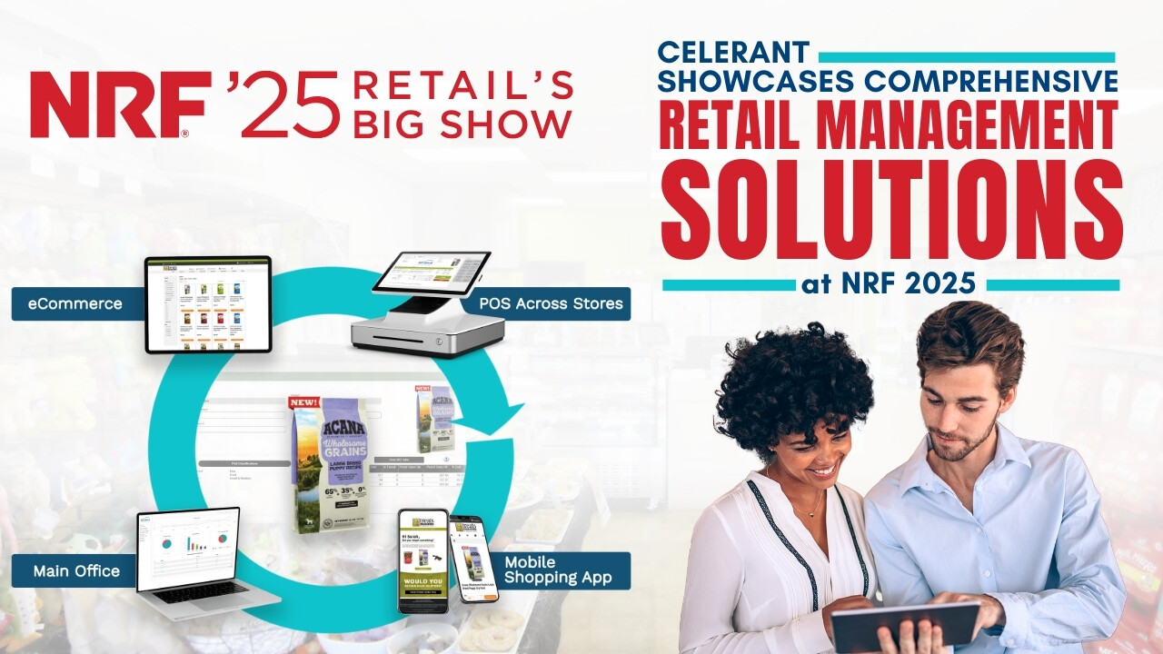 Celerant Showcases Comprehensive Retail Management Solutions at NRF 2025