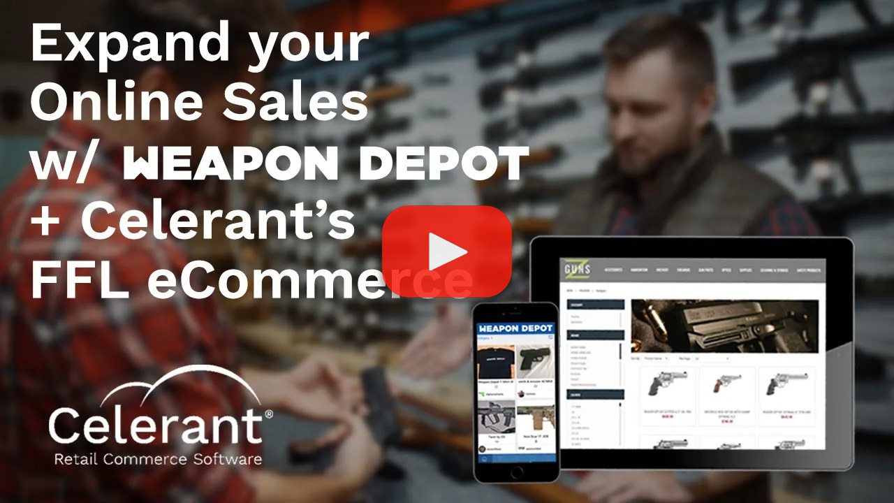 Expand Online Marketplace Sales with the Weapon Depot and Celerant Integration