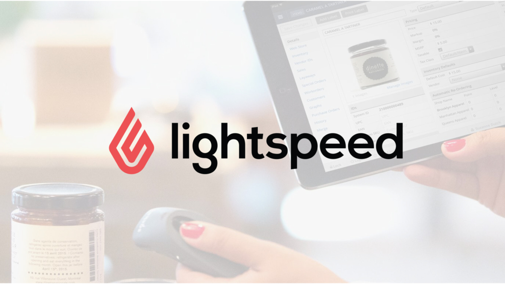 Lightspeed POS system in use