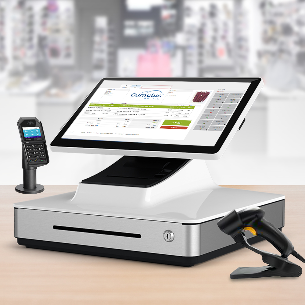 Retail hardware - Elo credit card processor and printer