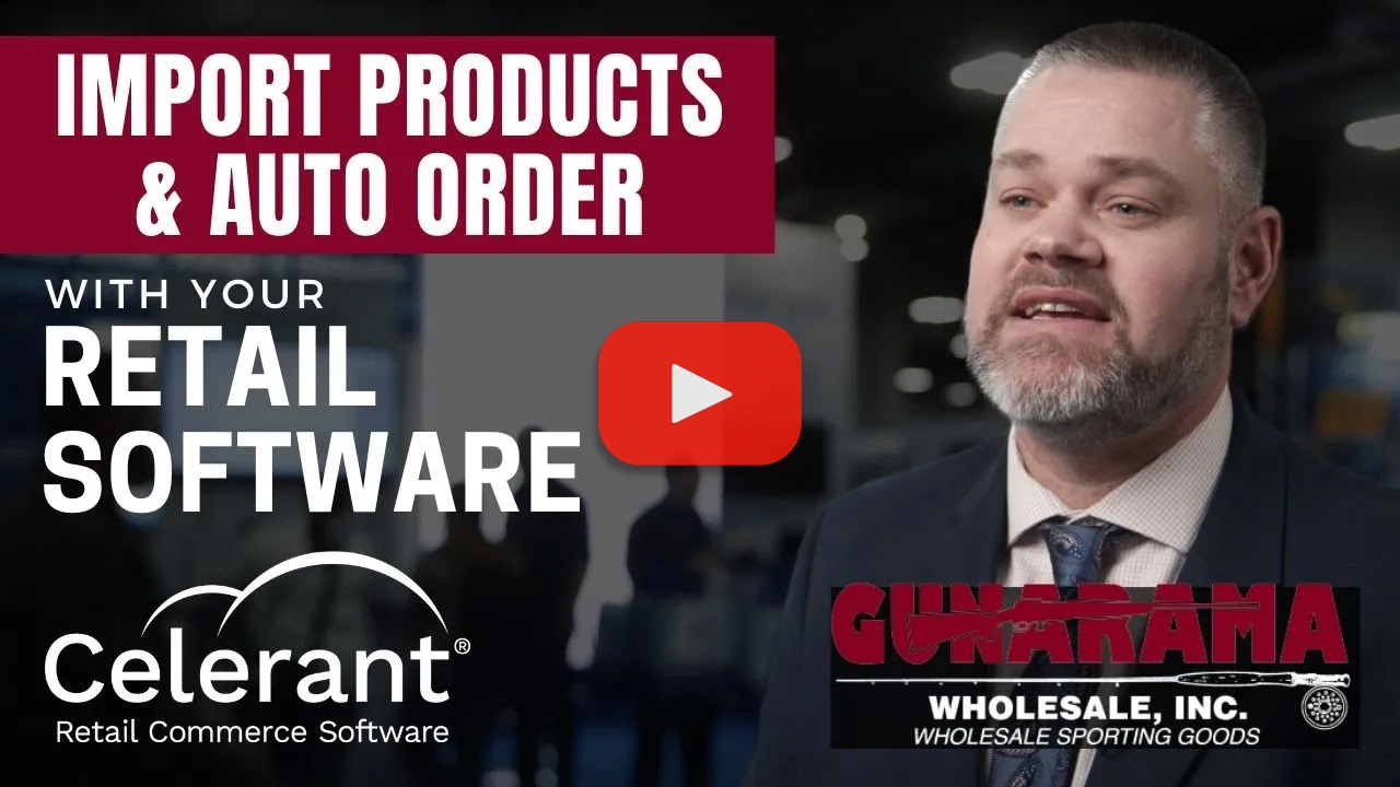 Streamline Order Replenishment at the Point of Sale with Celerant and Gunarama