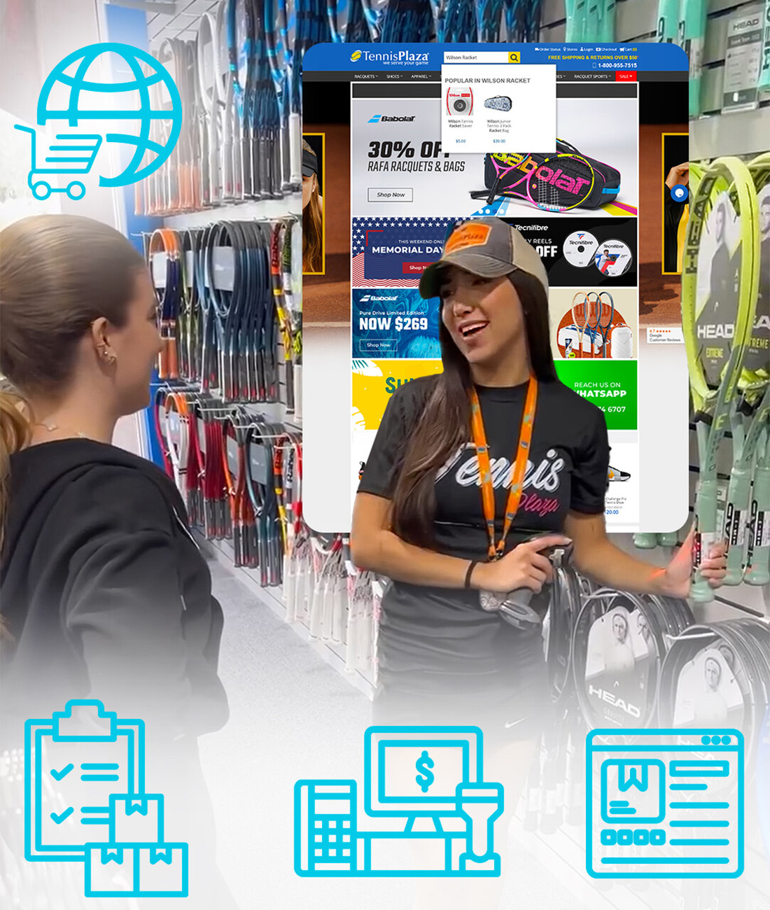 Tennis Plaza Retail Success Story Solutions