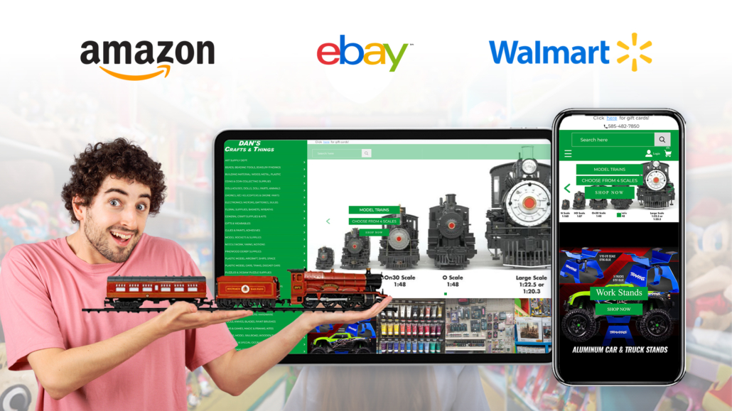 Toy and hobby shop eCommerce and marketplace integrations